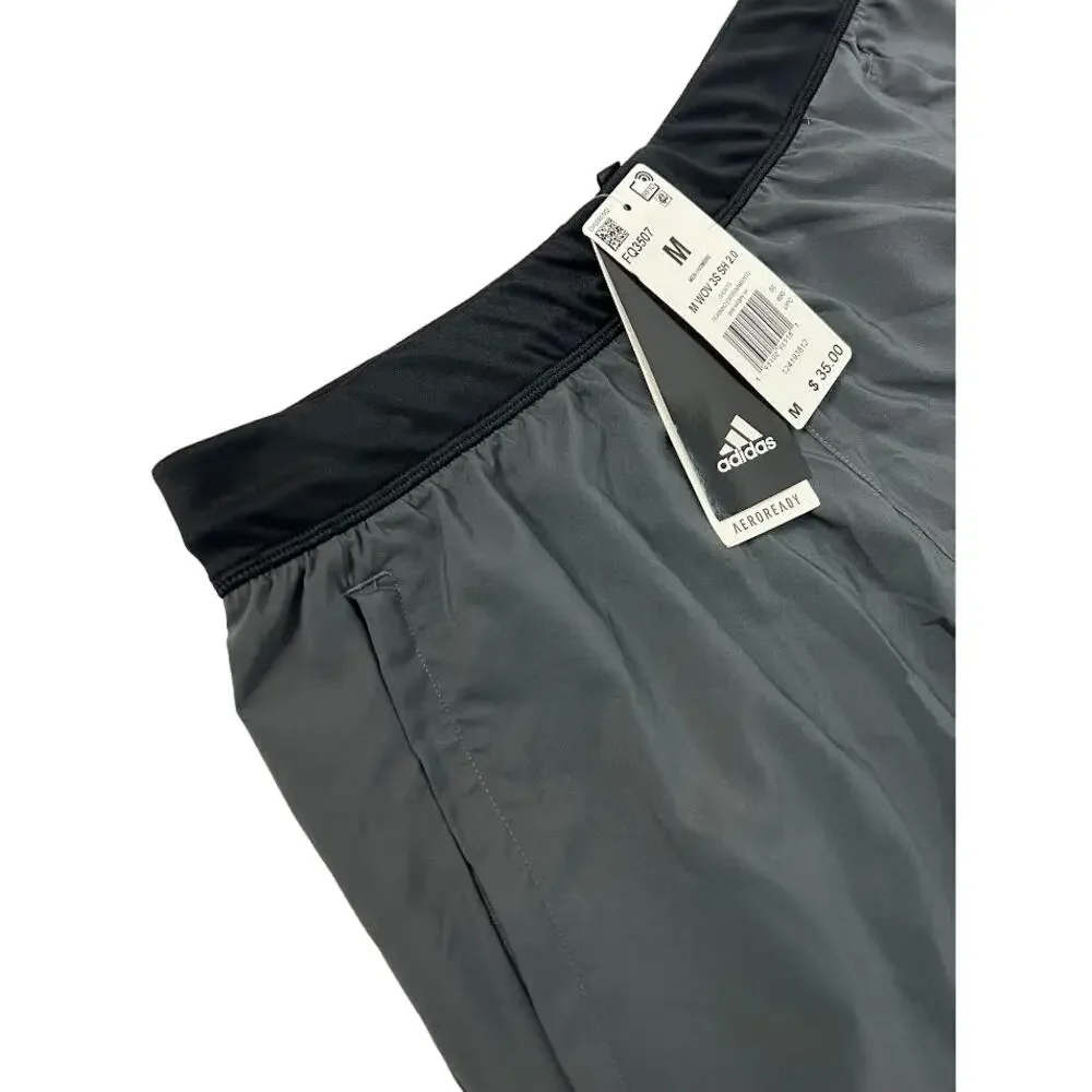 NWT! Adidas Men's Axis 2.0‎ Woven Training Shorts, Medium, Gray